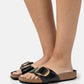 BLACK BIRKENSTOCK Madrid Big Buckle