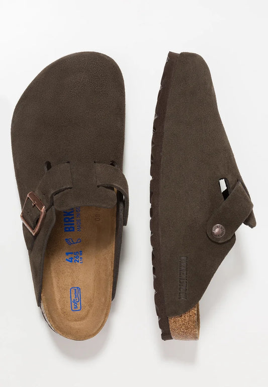Birkenstock Boston Mocca Softbed