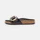 BLACK BIRKENSTOCK Madrid Big Buckle