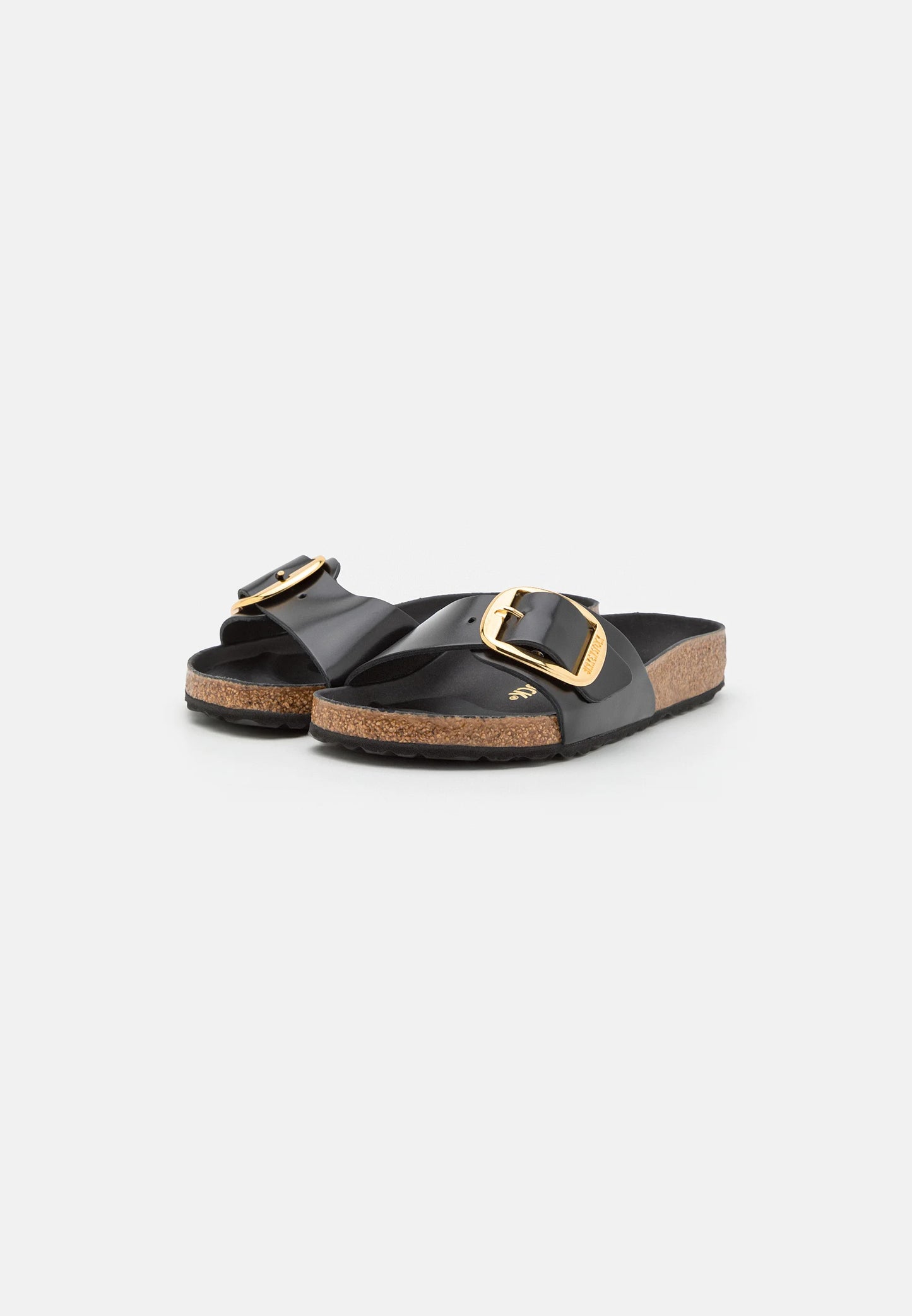 BLACK BIRKENSTOCK Madrid Big Buckle