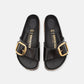 BLACK BIRKENSTOCK Madrid Big Buckle